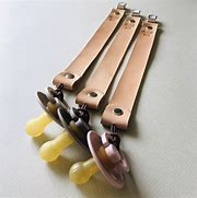 Image result for Western Leather Pacifier Clip
