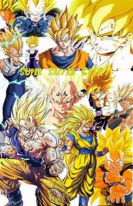Image result for Dragon Ball Z Super Saiyan Goku Collage
