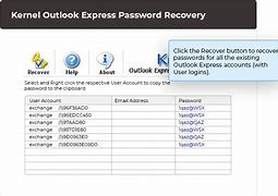 Image result for Outlook Express Password Recovery Program