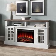 Image result for Belleze Electric Fireplace TV Stand