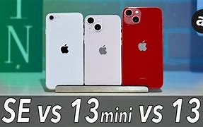 Image result for iPhone 13 Mini vs SE 3