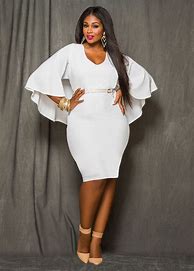 Image result for White Plus Size Clothing