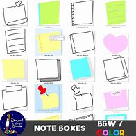 Image result for Notes Box Ruled Clip Art