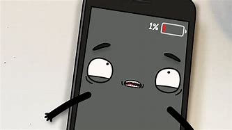 Image result for Phone Low Battery Cartoon