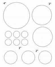 Image result for Actual Size 3 Inch Circle Template