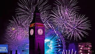 Image result for London Fireworks and Drones