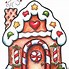 Image result for Witch Gingerbread House Clip Art