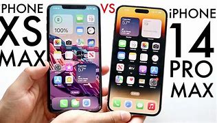 Image result for iPhone XS Max and iPhone 12 Pro Max Side by Sidew