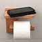 Image result for Wood Toilet Roll Holder
