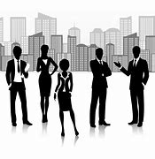 Image result for Silhouette Business People Networking