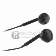 Image result for Black Earphones for iPhone 5S