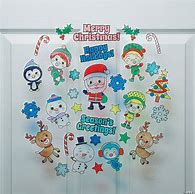 Image result for Window Clings for Christmas