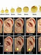 Image result for 4Mm Stud Earrings Actual Size