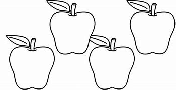 Image result for 10 Apples Black and White