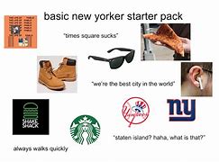 Image result for New York Starter Pack