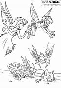 Image result for Tinkerbell Colouring Template