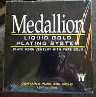 Image result for Medallion Liquid 24K Gold Plating Solution
