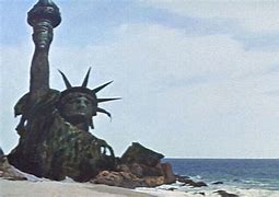 Image result for Planet Apes Statue Liberty