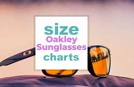 Image result for Oakley Sunglasses Size Chart
