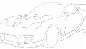 Image result for Mazda RX-7 Coloring Pages