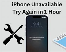Image result for iPhone Disabled 1 Hour