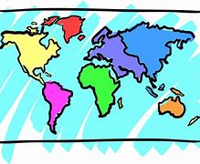 Image result for World Map Clip Art for Kids