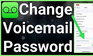 Image result for iPhone Change Voicemail Password