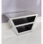 Image result for Mirrored Silver 65 Inch TV Stand