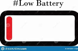 Image result for Low Battery Silhouette Drawing