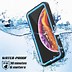 Image result for Waterproof iPhone XR Blue Case