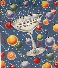 Image result for Vintage Happy New Year's Eve