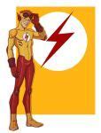 Image result for DC Comics Artwork Kid Flash