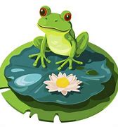 Image result for Frog and Lily Pad Wallpaper
