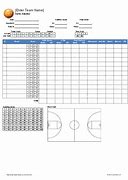 Image result for NBA Lineup Sheet