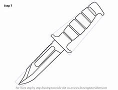 Image result for Knife Line Drawing