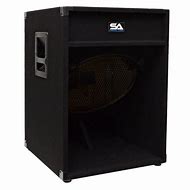 Image result for 18 Inch Speaker Cabinets Empty