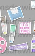 Image result for Stickers Preppy Skin Care