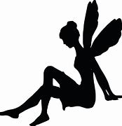 Image result for Tinkerbell Silhouette Png