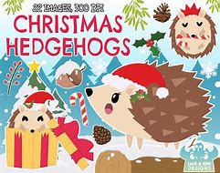 Image result for Santa Hedgehog Drawing