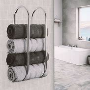 Image result for Wall Mounted Towel Hooks Rack