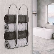 Image result for Chrome Wall Towel Rack