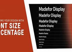 Image result for Style Font Size Percentage