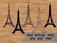 Image result for Eiffel Tower Outline Pattern