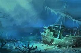 Image result for Sunk Ship Painting