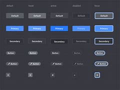 Image result for Drak Blue GUI Button Blank