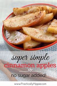 Image result for Cinnamon Apple's Recipe without Sugar