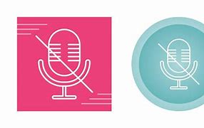 Image result for Vector Images of Microphone Mute