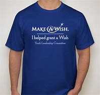Image result for Make a Wish Foundation Shirt