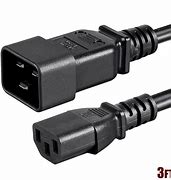 Image result for IEC C13 Power Cord