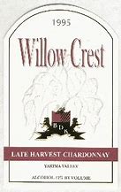 Image result for Willow Crest Gewurztraminer Late Harvest